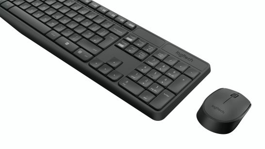 Vente LOGITECH MK235 wireless Keyboard + Mouse Combo Grey Logitech au meilleur prix - visuel 6