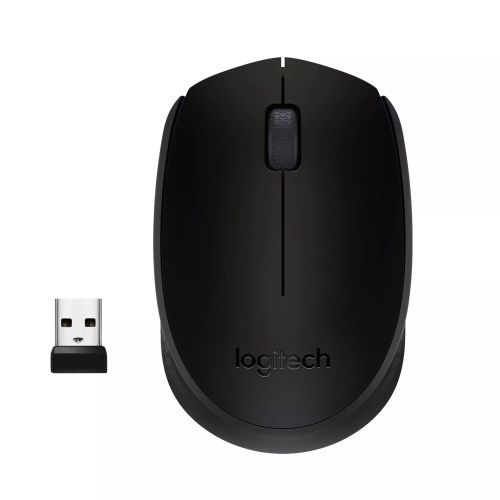 Vente LOGITECH B170 Mouse optical 3 buttons wireless 2.4 GHz au meilleur prix