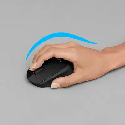 Logitech B330 Silent Plus souris Bureau Droitier RF Logitech - visuel 1 - hello RSE - Savourez le son du silence