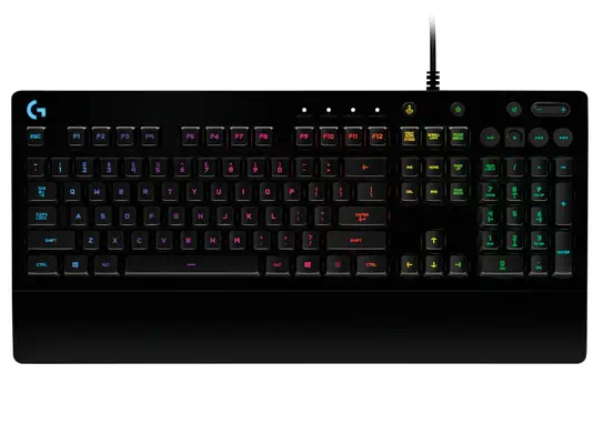 Logitech G 920-008090 clavier Gaming USB QWERTY Nordique Noir - Clavier - visuel 3
