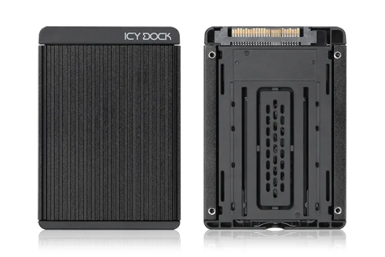 Icy Dock MB705M2P-B Boîtier de disques de stockage Enceinte ssd Noir M.2 - Adaptateur stockage - visuel 4