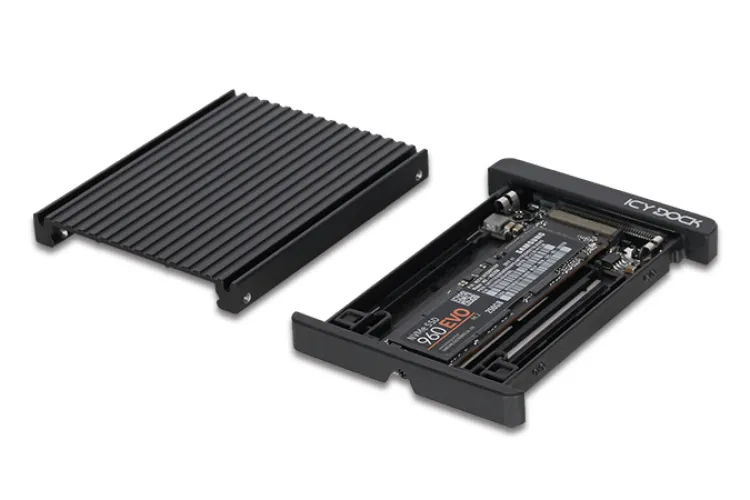 Icy Dock MB705M2P-B Boîtier de disques de stockage Enceinte ssd Noir M.2 - Adaptateur stockage - visuel 9