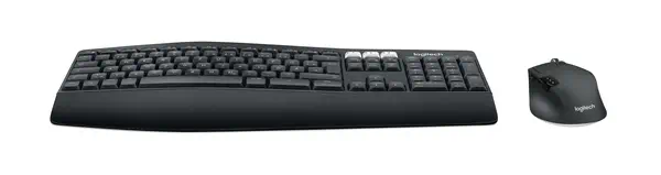 Logitech 920-008221 clavier Souris incluse Universel RF sans fil + Bluetooth QWERTZ Allemand Noir - Clavier - visuel 1