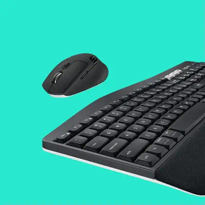Logitech 920-008221 clavier Souris incluse Universel RF sans fil + Bluetooth QWERTZ Allemand Noir - Clavier - visuel 4