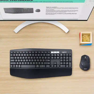 MK850 Performance Ensemble clavier et souris sans fil - Logitech - Clavier - visuel 8