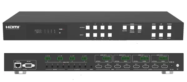 Altimium MAT.HDMI44H2-4KV2 Processeur de matrice - Accessoire Affichage - visuel 1