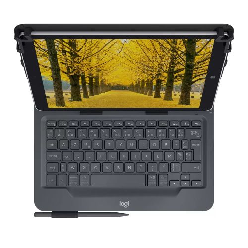 Revendeur officiel LOGITECH Universal Folio with integrated keyboard for 23 - 25