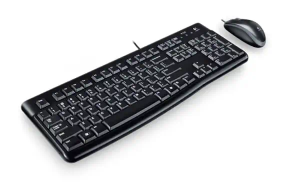 Logitech Desktop MK120 clavier Souris incluse USB QWERTZ Slovaque Noir - Clavier - visuel 4