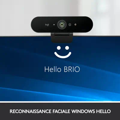 Logitech BRIO STREAM Logitech - visuel 1 - hello RSE - DÉBIT D'IMAGE ULTRA-RAPIDE EN HD