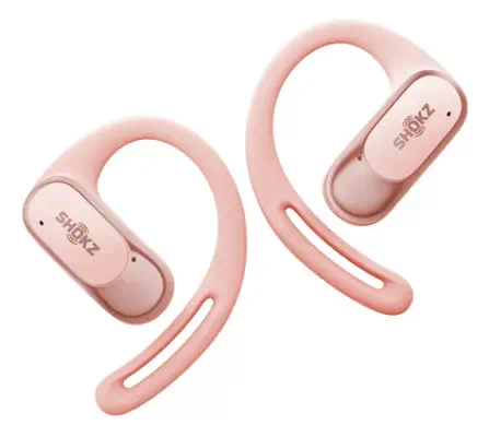 SHOKZ OpenFit Air Casque Sans fil Crochets auriculaires Appels/Musique/Sport/Au quotidien Bluetooth  - Shokz - Casque Micro - visuel 1