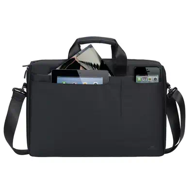 Rivacase Biscayne 39,6 cm (15.6") Sac Messenger Noir - Sacoche & Housse - visuel 7
