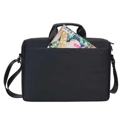 Rivacase Biscayne 39,6 cm (15.6") Sac Messenger Noir - Sacoche & Housse - visuel 8