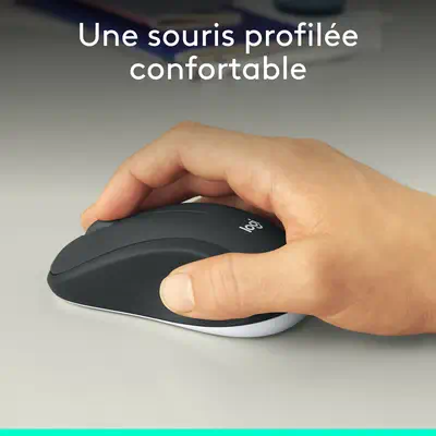 Logitech 920-008676 clavier Souris incluse Universel USB AZERTY Logitech - visuel 1 - hello RSE - LA PRODUCTIVITÉ À PORTÉE DE MAIN