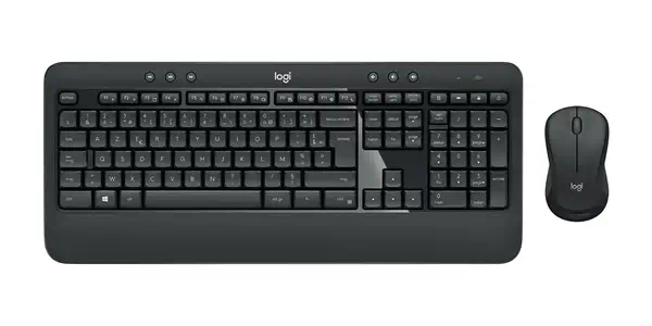 Logitech 920-008676 clavier Souris incluse Universel RF sans fil AZERTY Français Noir - Pack Clavier, souris - visuel 2