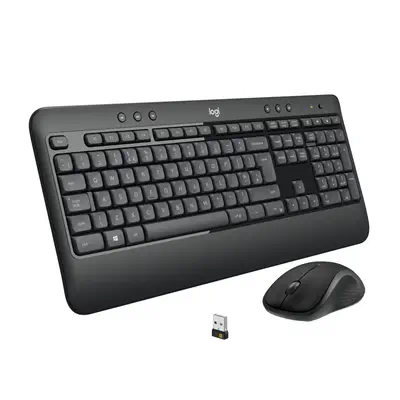 Logitech 920-008676 clavier Souris incluse Universel USB AZERTY Logitech - visuel 1 - hello RSE - UNE EXPÉRIENCE DE FRAPPE FAMILIÈRE