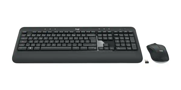 Logitech 920-008676 clavier Souris incluse Universel RF sans fil AZERTY Français Noir - Pack Clavier, souris - visuel 3
