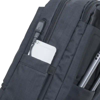 Rivacase 8365 43,9 cm (17.3") Sac à dos Noir - Sacoche & Housse - visuel 6