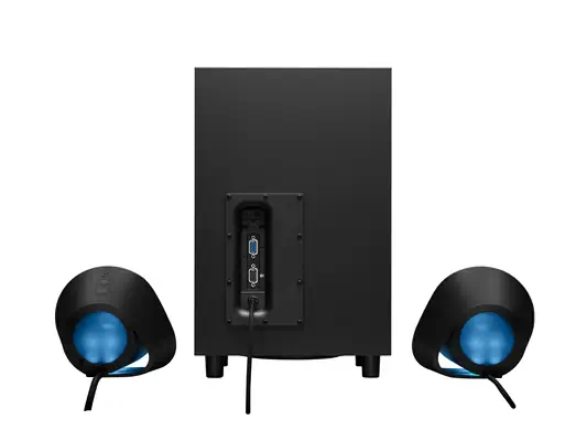 Logitech G G560 Haut-parleur gaming pour PC LIGHTSYNC Logitech - visuel 1 - hello RSE - Audio positionnel nouvelle génération