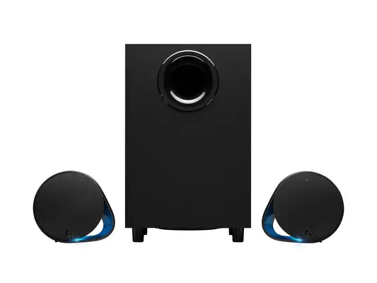 Logitech G G560 Haut-parleur gaming pour PC LIGHTSYNC Logitech - visuel 1 - hello RSE - Un son omniprésent où que vous soyez