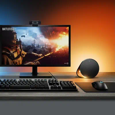 Logitech G G560 Haut-parleur gaming pour PC LIGHTSYNC Logitech - visuel 1 - hello RSE - Jeu personnalisé