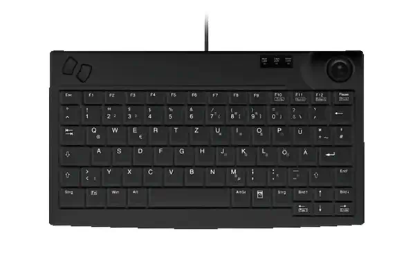 Contour Active Key Clavier Industriel IP68 Trackball Mini Filaire Noir FR 440 - Contour Design - visuel 1