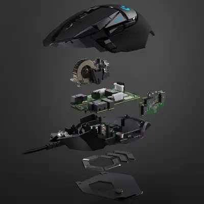 Logitech G Logitech G502 HERO - Pack Clavier, souris - visuel 10
