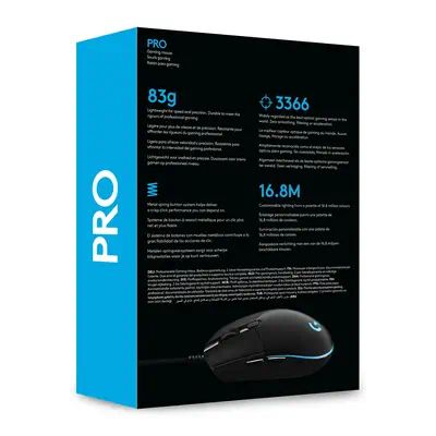 Logitech G PRO (HERO) Logitech - visuel 1 - hello RSE - 5profils de mémoire intégrés