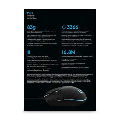 Logitech G PRO (HERO) Logitech - visuel 1 - hello RSE - LIGHTSYNCRVB