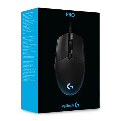 Logitech G PRO (HERO) Logitech - visuel 1 - hello RSE - 6boutons programmables