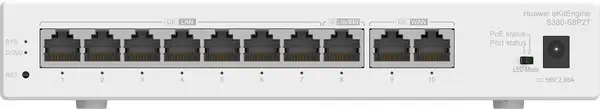 HUAWEI eKit S380 Series S380-S8P2T Géré Gigabit Ethernet (10/100/1000) Connexion Ethernet, supportan - Huawei - Routeur - visuel 1