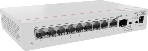 HUAWEI eKit S110 Series S110-8P2ST Non-géré L2 Gigabit Ethernet (10/100/1000) Connexion Ethernet, su - Huawei - Switchs et Hubs - visuel 2
