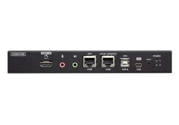 ATEN CN9850-AT-G commutateur écran, clavier et souris Noir - Accessoire Réseau - visuel 2