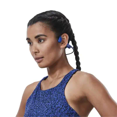 SHOKZ OpenRun Casque Sans fil Minerve Sports Bluetooth Bleu - Shokz - Casque Micro - visuel 4