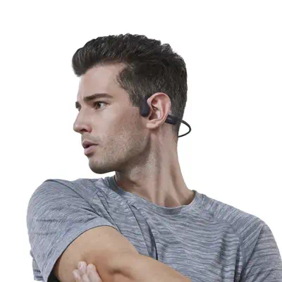 SHOKZ Openrun Mini Casque Sans fil Minerve Sports Bluetooth Noir - Shokz - Casque Micro - visuel 4