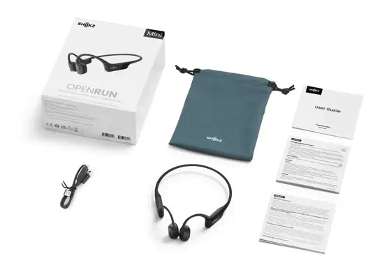 SHOKZ Openrun Mini Casque Sans fil Minerve Sports Bluetooth Noir - Shokz - Casque Micro - visuel 5