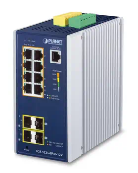 Industrial 8-Port GE PoE+ 2*1G SFP+ 2*2,5G SFP - 8-Port meilleur prix