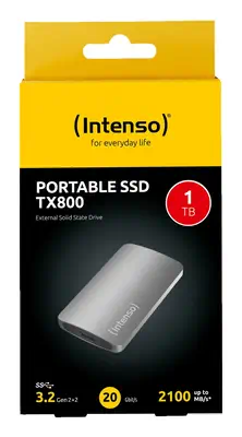 Intenso TX800 1 To USB Type-C USB 3.2 Gen 2x2 Anthracite - Disque dur Externe - visuel 5
