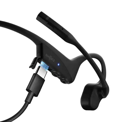 SHOKZ C120-AC-BK casque Sans fil Crochets auriculaires Bureau/Centre d'appels USB Type-C Bluetooth N - Shokz - Casque Micro - visuel 6