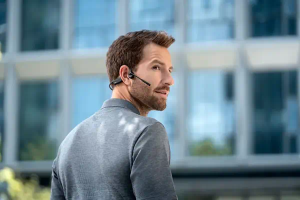 SHOKZ C120-AN-BK casque Sans fil Crochets auriculaires Bureau/Centre d'appels Bluetooth Noir - Shokz - Casque Micro - visuel 10