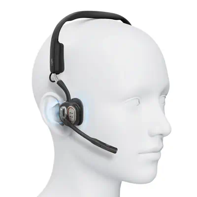 SHOKZ C610-AA-BK casque Sans fil Crochets auriculaires Bureau/Centre d'appels USB Type-A Bluetooth N - Shokz - Casque Micro - visuel 5