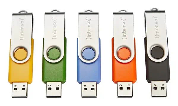 Intenso Basic Line lecteur USB flash 16 Go USB Type-A 2.0 Noir, Bleu, Vert, Orange, Jaune - Clé USB - visuel 1