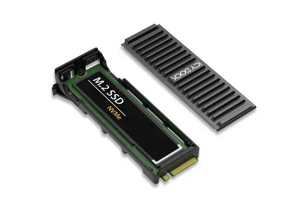 Icy Dock MB312M4P-B carte et adaptateur d'interfaces M.2, PCIe - Accessoire Stockage - visuel 7