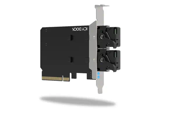 Icy Dock MB312M4P-B carte et adaptateur d'interfaces M.2, PCIe - Accessoire Stockage - visuel 5