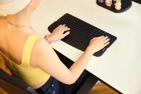 Pavé tactile ergonomique Contour Touch sans fil - Contour Design - Souris - visuel 5