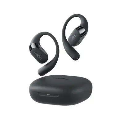 SHOKZ OpenFit 2+ Casques Sans fil Crochets auriculaires, Ecouteurs Appels/Musique Bluetooth Noir - Shokz - Casque Micro - visuel 3