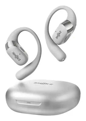 SHOKZ OpenFit 2+ Casques Sans fil Crochets auriculaires, Ecouteurs Appels/Musique Bluetooth Gris - Shokz - Casque Micro - visuel 2