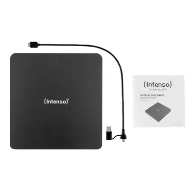 Intenso EOD 400D Slim lecteur de disques optiques DVD Super Multi DL Noir - Lecteur Optique - visuel 8