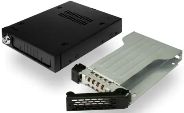 Icy Dock MB991IK-B Obturateur de baie de lecteur 2.5" Plateau de stockage de disques Noir - Accessoire Stockage - visuel 4