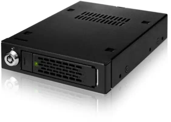 Icy Dock MB991IK-B Obturateur de baie de lecteur 2.5" Plateau de stockage de disques Noir - Accessoire Stockage - visuel 1