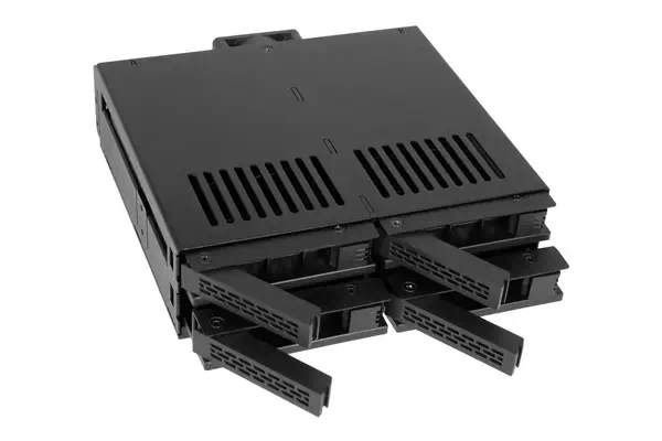Icy Dock MB324SP-B boîtier de disques 0 To Bureau Noir - Accessoire Stockage - visuel 4